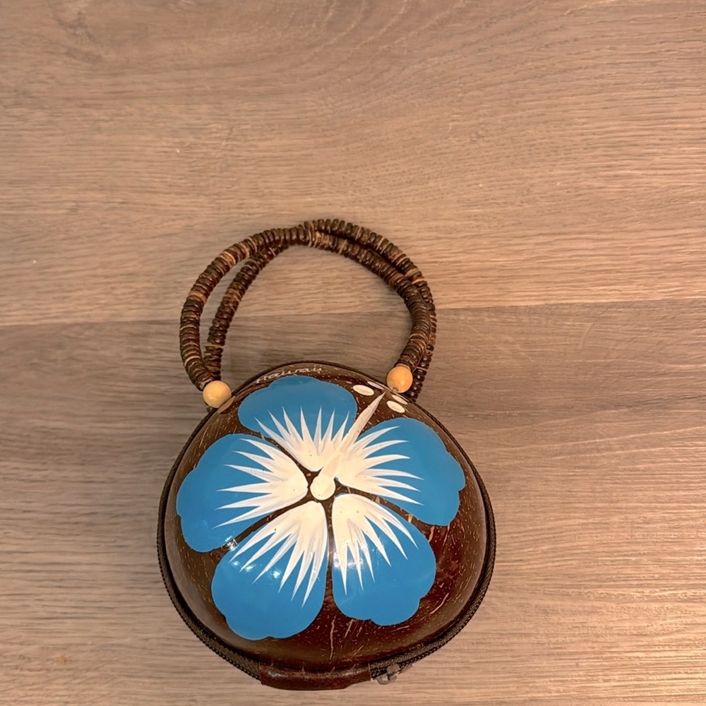 Hawaii Aloha Coconut Purse